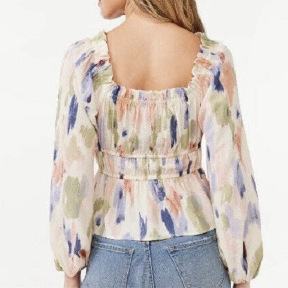 Sofia By Sofia Vergara Multicolor Brushstroke Blo… - image 5